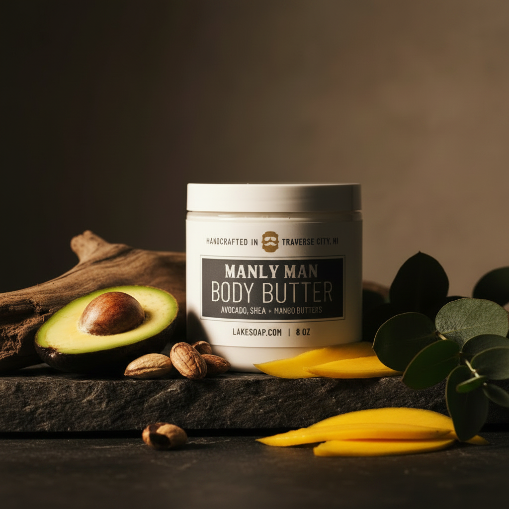 Body Butter - Ingredient Flat Lay