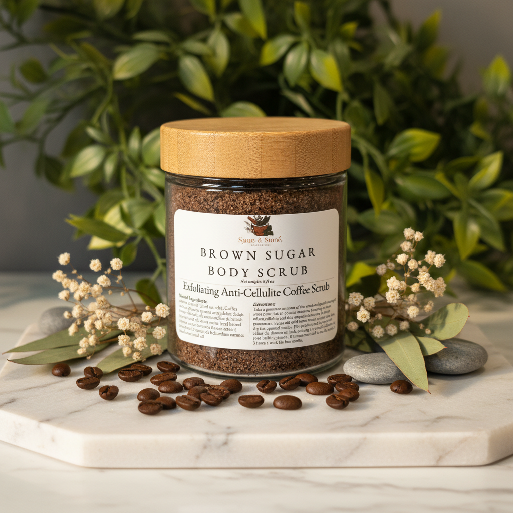 Brown Sugar Scrub - Marble & Botanicals