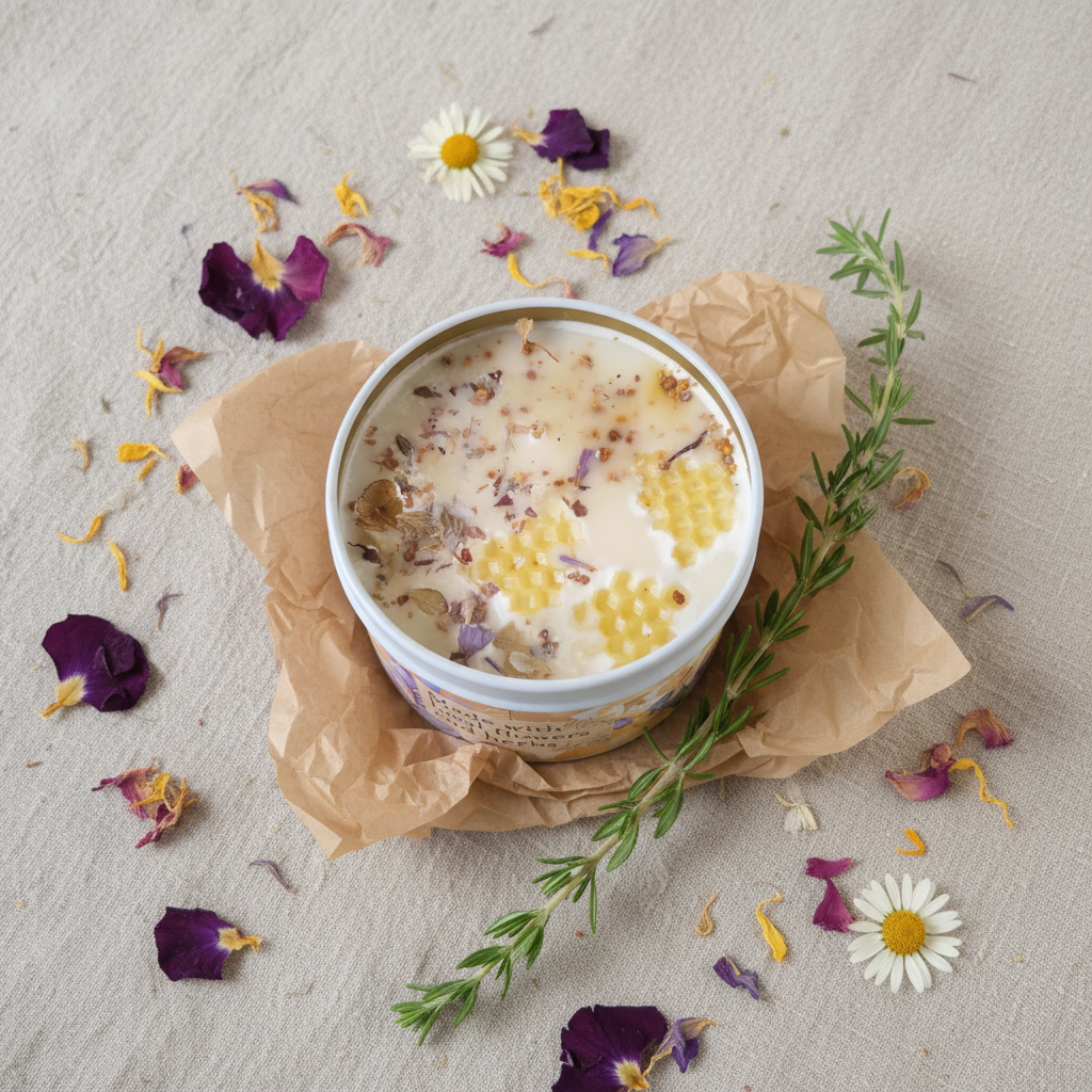 Nectar: Lilac + Lemon + Honey Candle 8oz