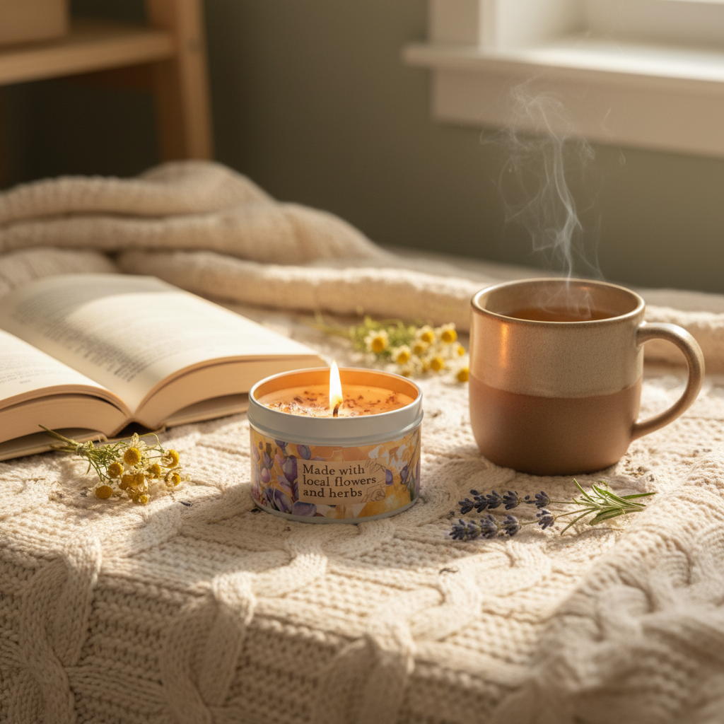 Nectar: Lilac + Lemon + Honey Candle 8oz