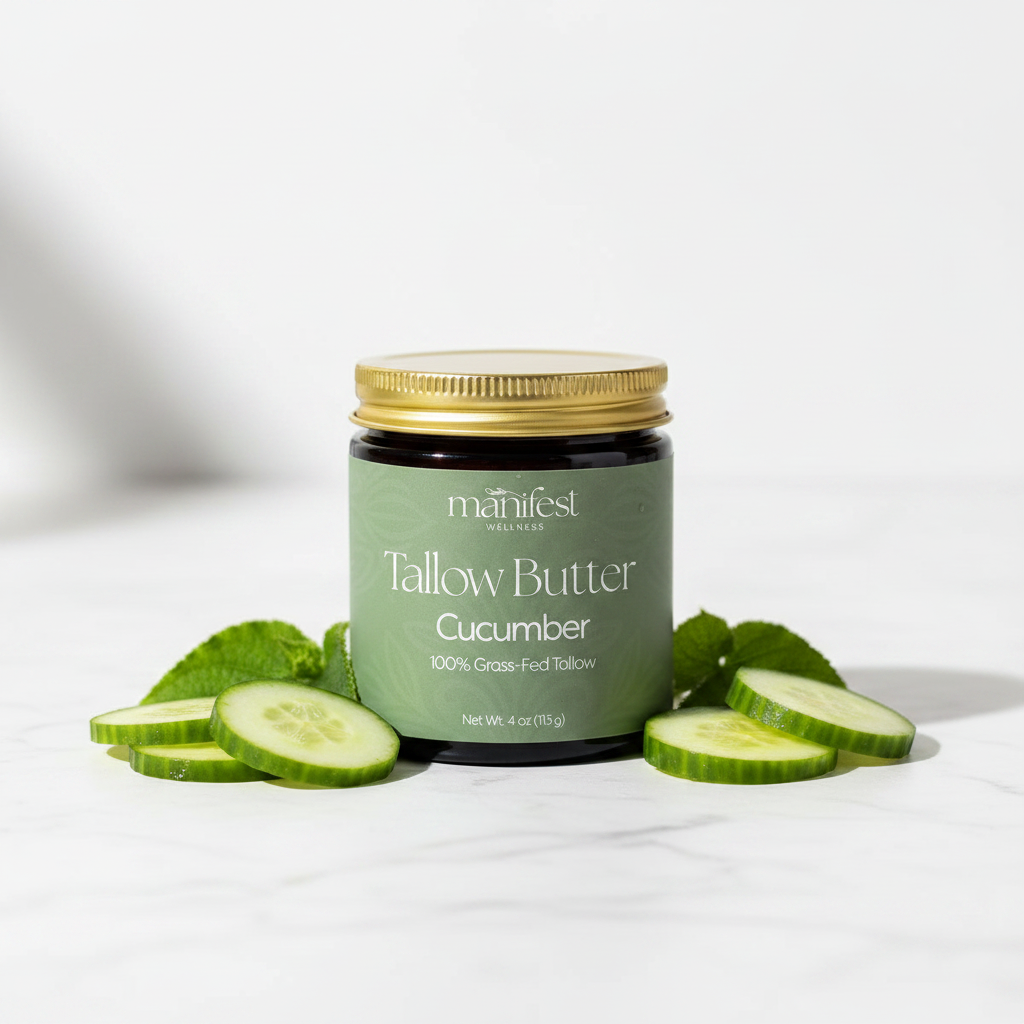 Cucumber Tallow Butter - Props