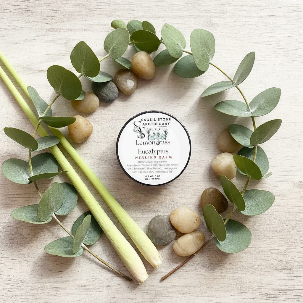 Eucalyptus Flat Lay