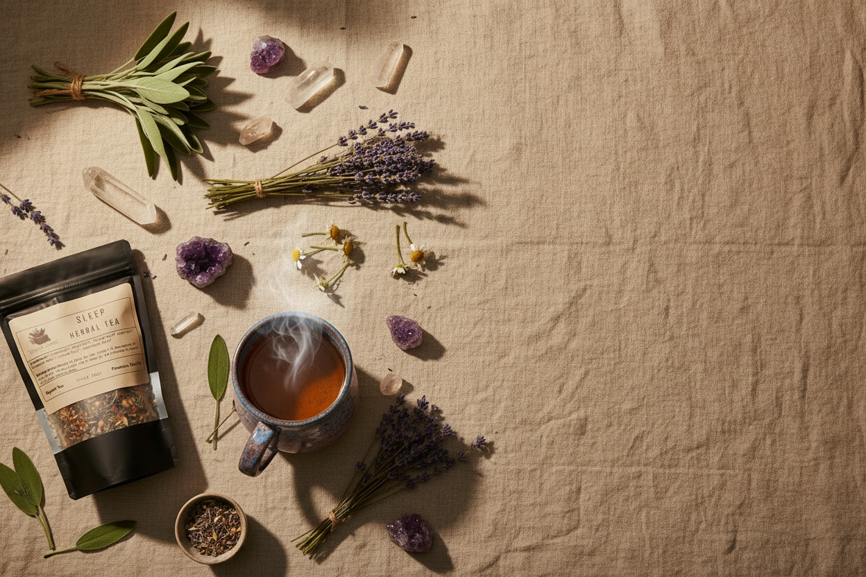 Hero — Tea Bag & Brewed Cup