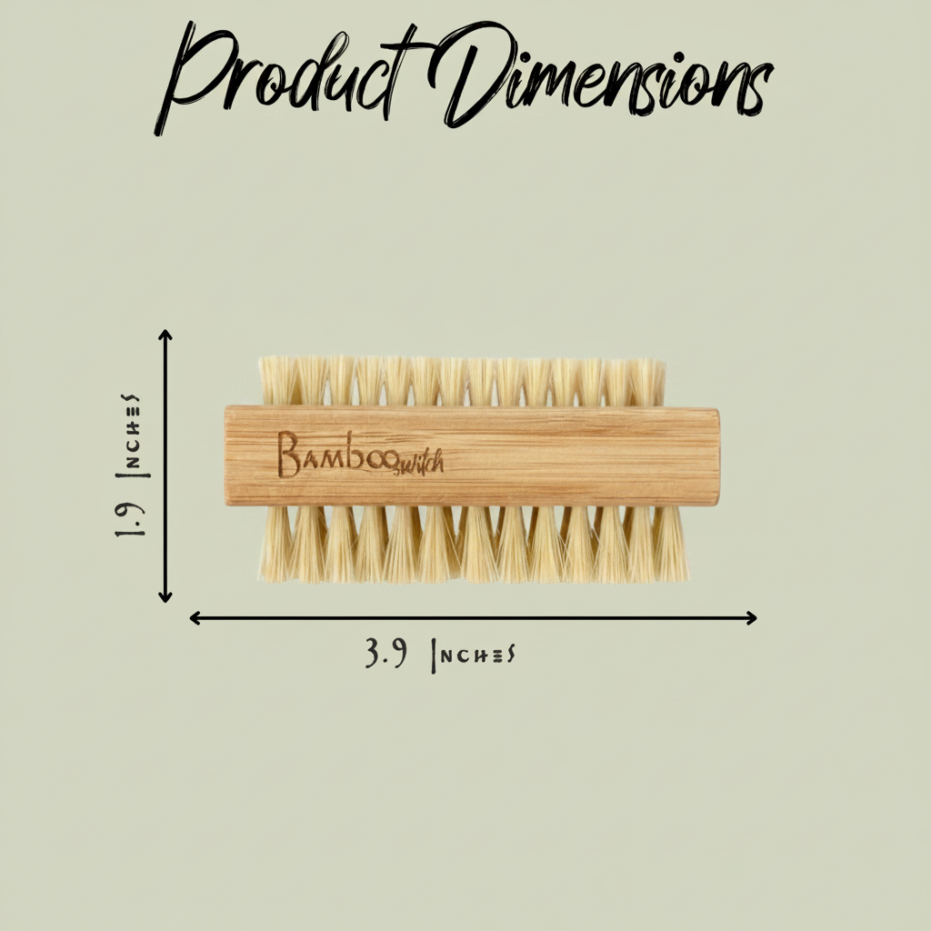 Nail Brush Dimensions