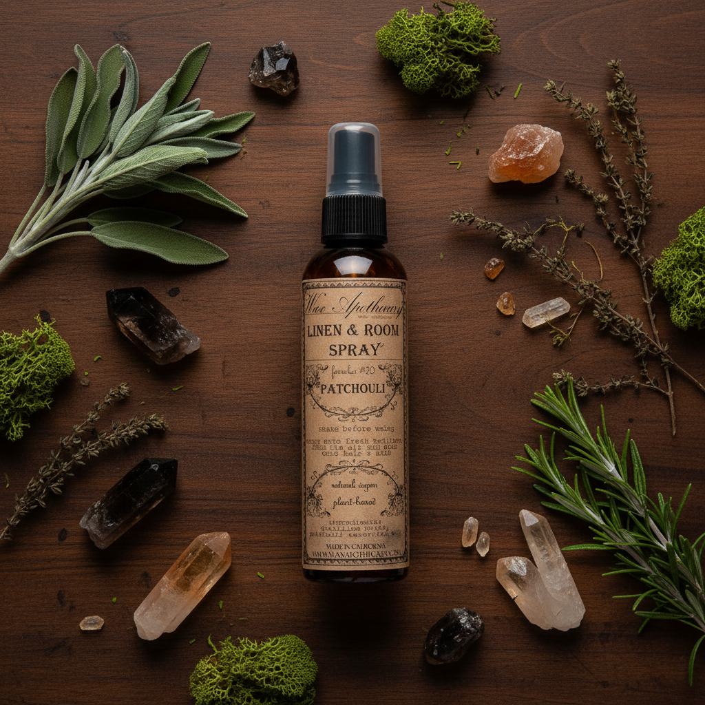 Patchouli Spray - Flatlay