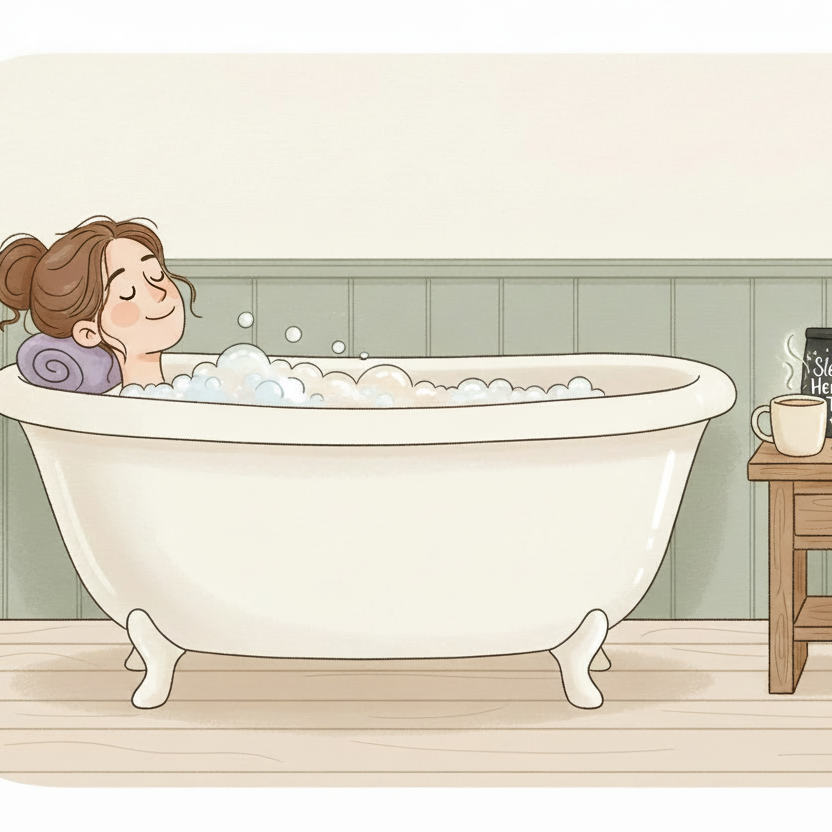 Rest & Restore - Cartoon Tea Bag