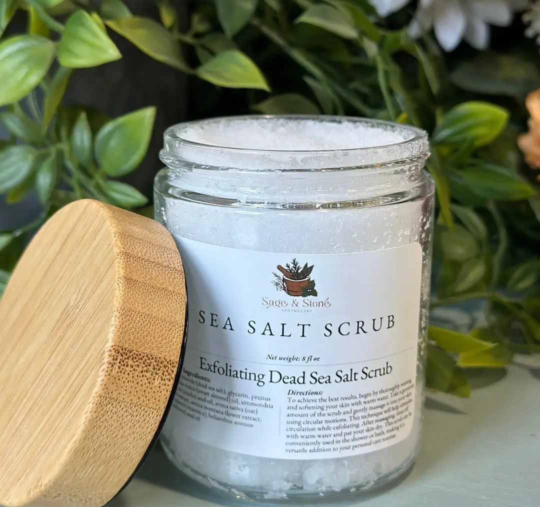 Exfoliating Dead Sea Salt Scrub