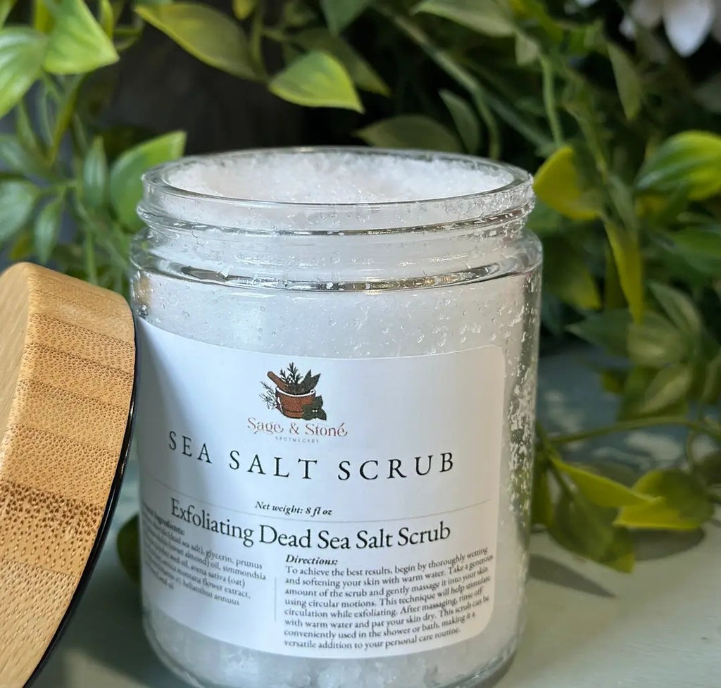 Exfoliating Dead Sea Salt Scrub