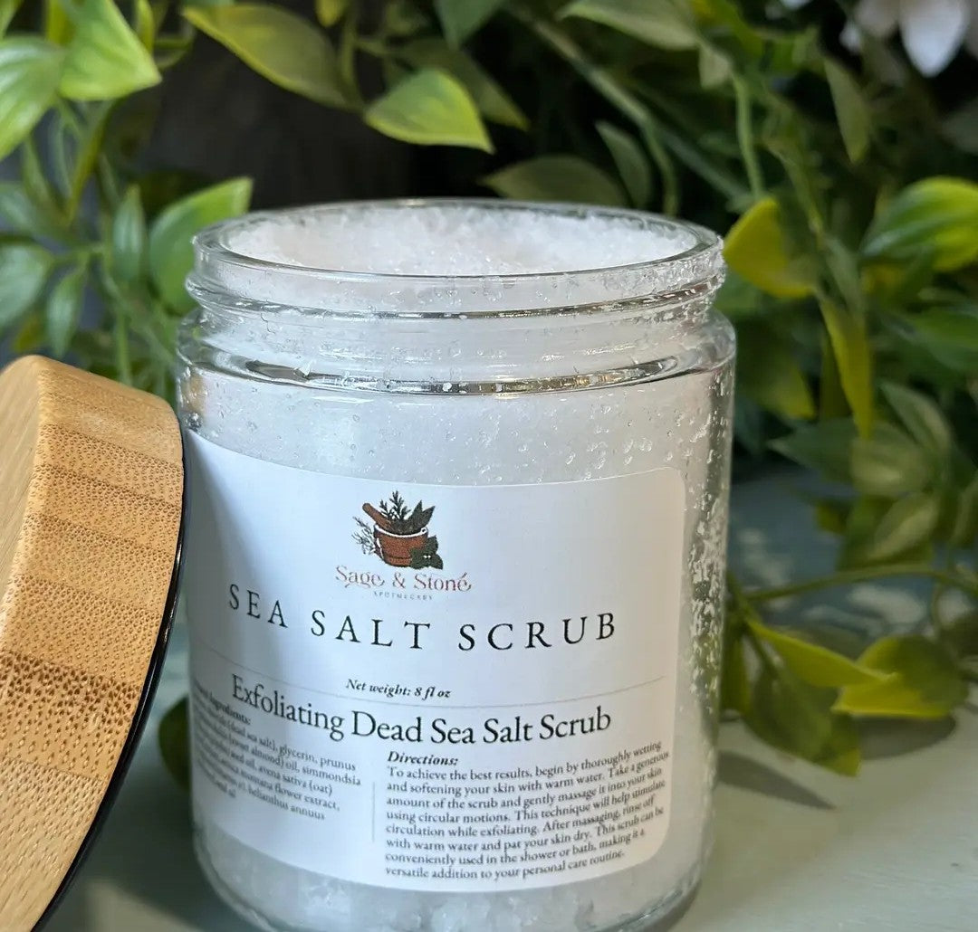 Exfoliating Dead Sea Salt Scrub