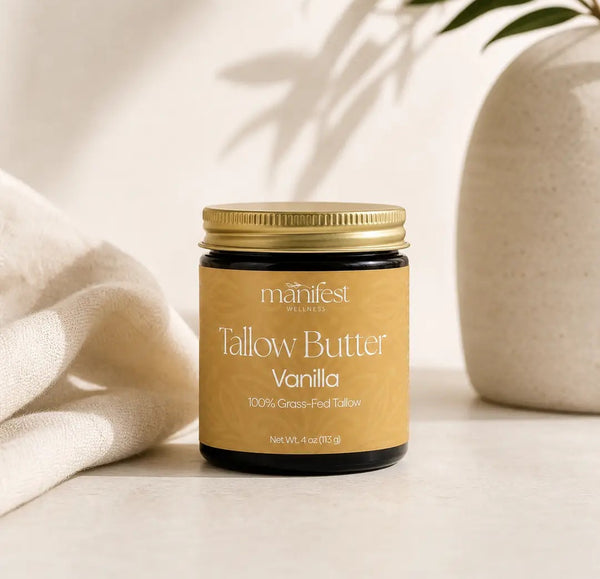 Vanilla Tallow Butter For Hydration, Grass-Fed