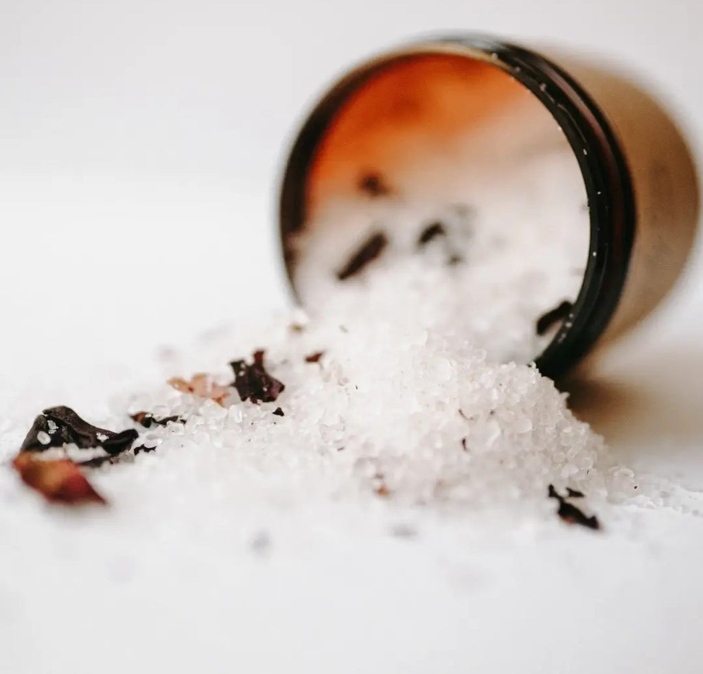 Herbal Bath Salts | Made with Organic Herbs & Dried Flowers