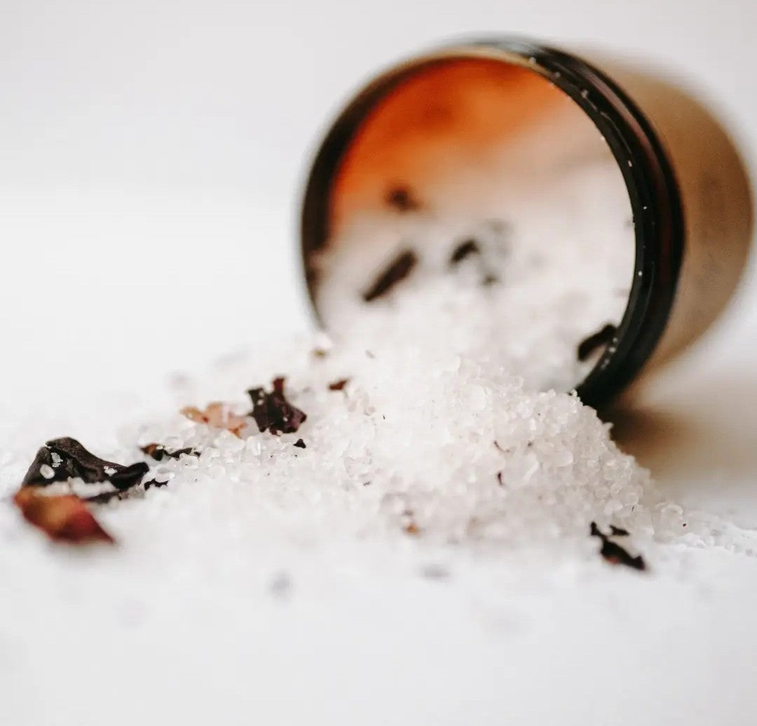 Herbal Bath Salts | Made with Organic Herbs & Dried Flowers