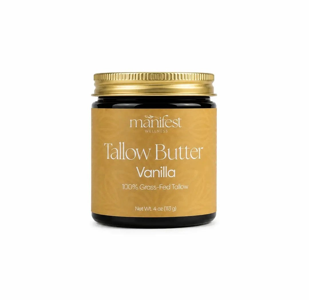 Vanilla Tallow Butter For Hydration, Grass-Fed