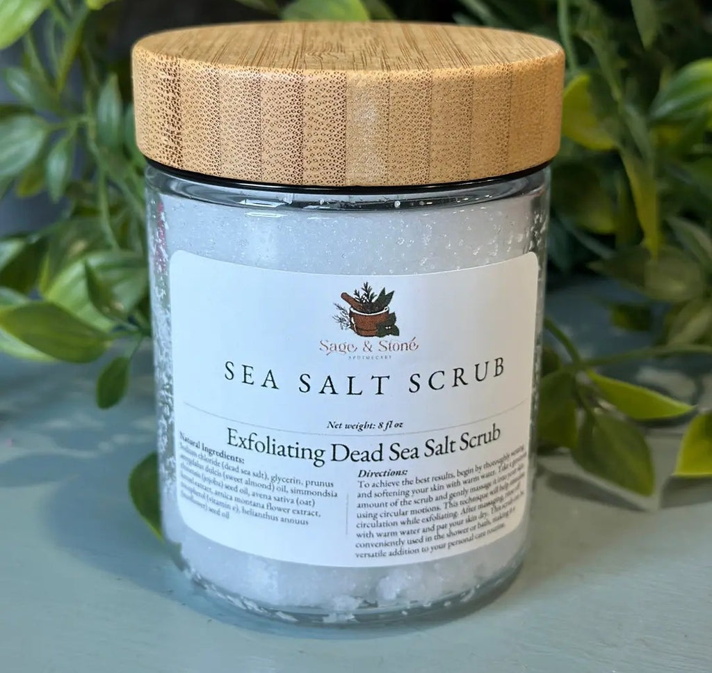 Exfoliating Dead Sea Salt Scrub