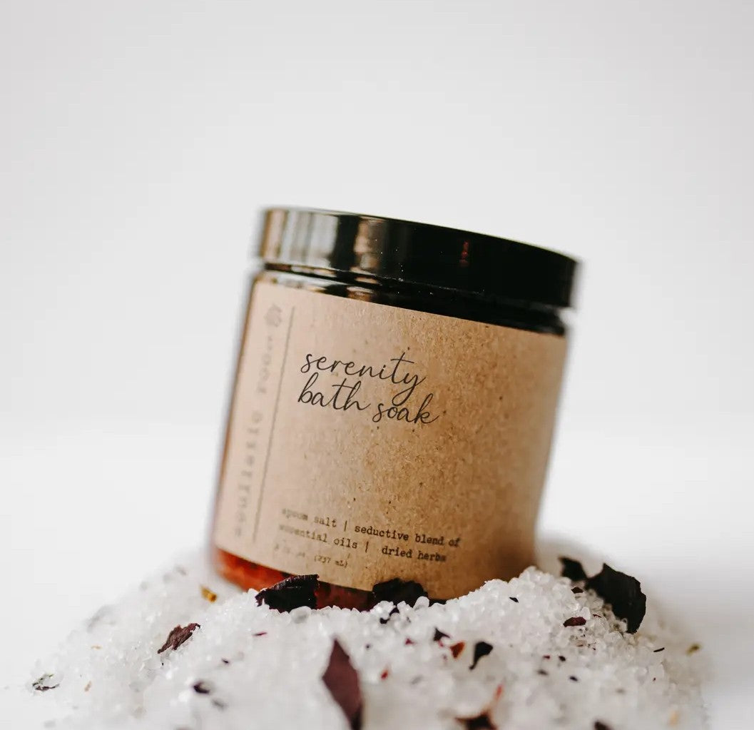 Herbal Bath Salts | Made with Organic Herbs & Dried Flowers