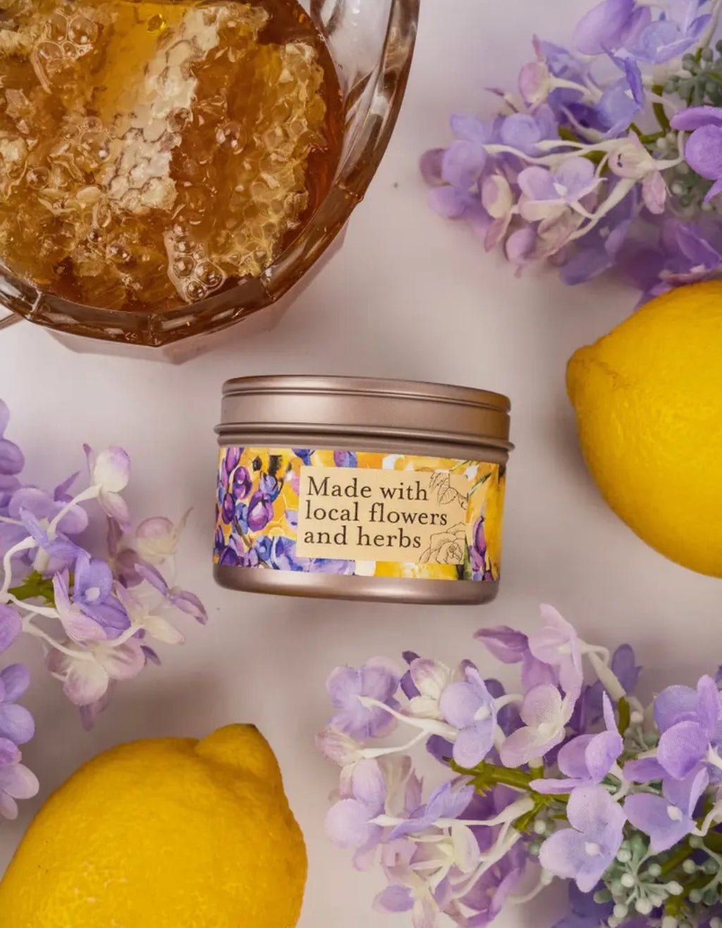 Nectar: Lilac + Lemon + Honey Candle 8oz