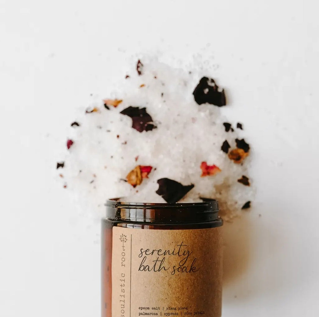 Herbal Bath Salts | Made with Organic Herbs & Dried Flowers