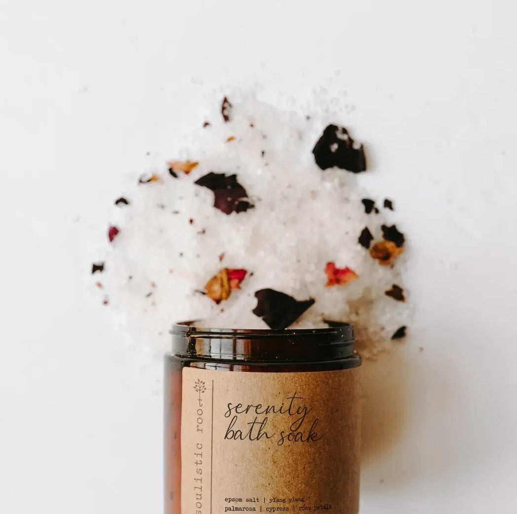 Herbal Bath Salts | Made with Organic Herbs & Dried Flowers