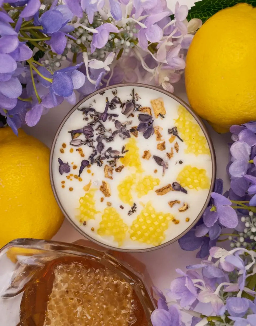 Nectar: Lilac + Lemon + Honey Candle 8oz