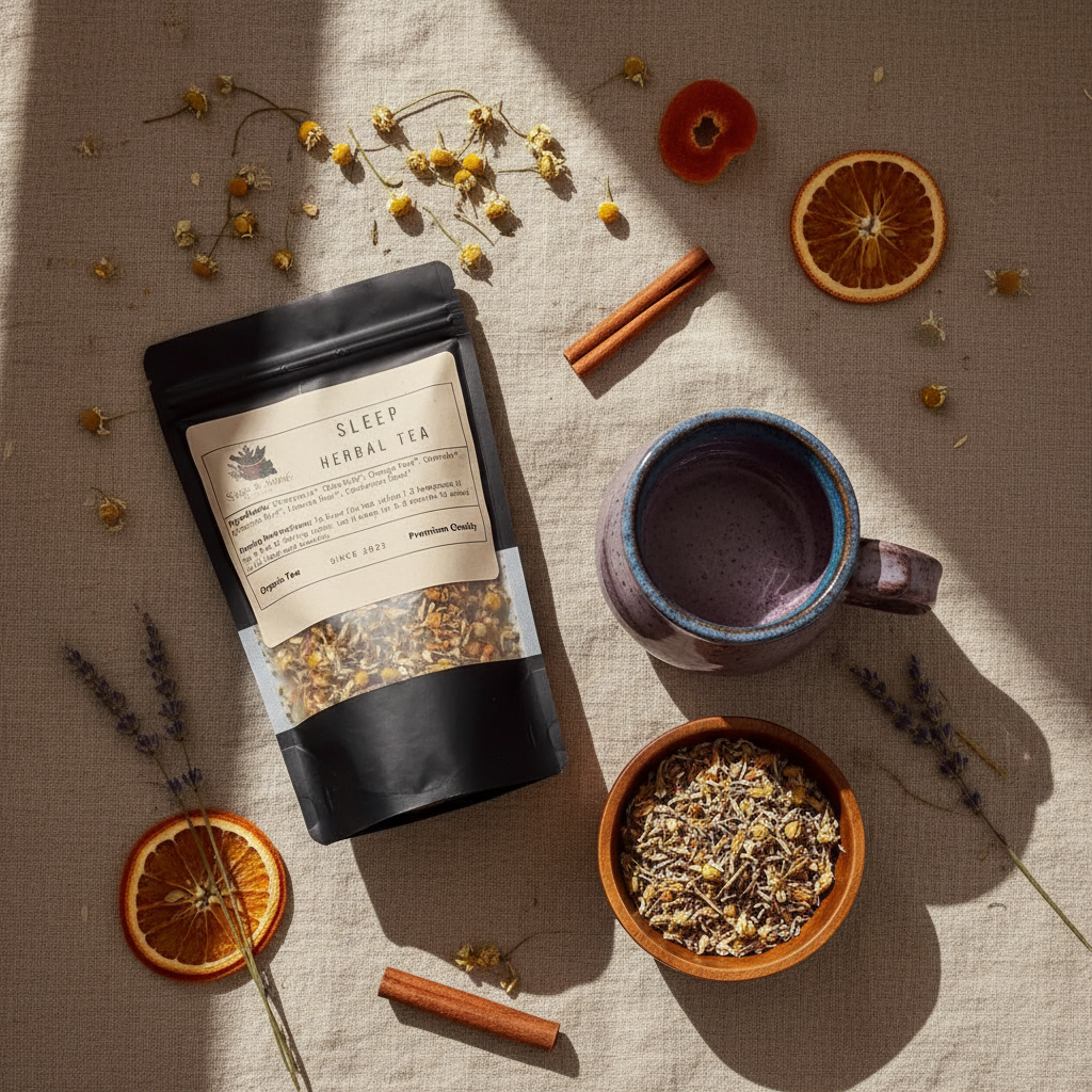 Sleep Herbal Tea — Brand Cohesive