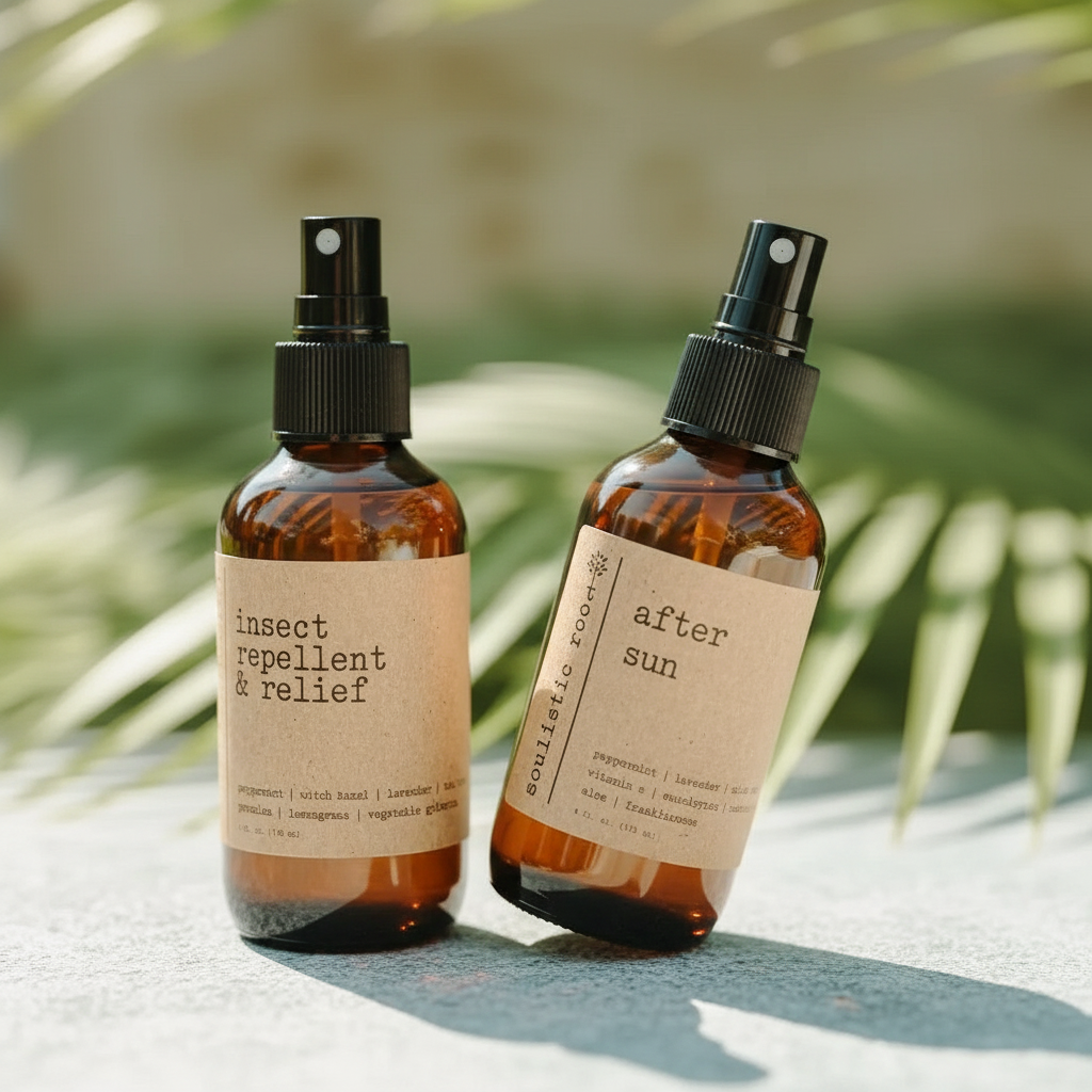 Spray Bottles - Side by Side