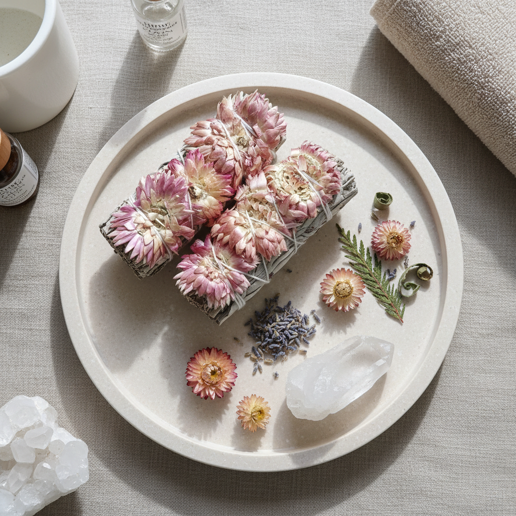 Stone tray styling