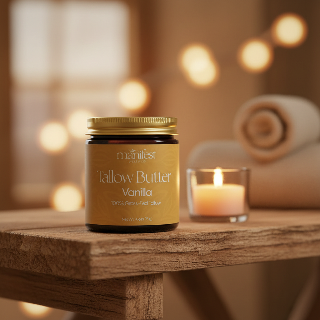 Vanilla Tallow Butter - Lifestyle